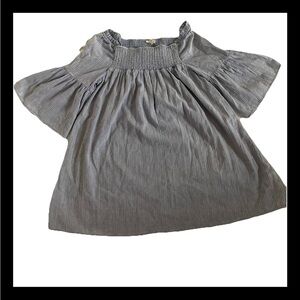 Easel Mini Dress bell sleeve women’s small